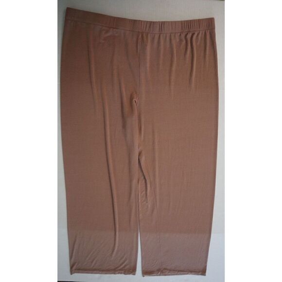 SKIMS 158973 Women's Plus Sz 3XL Sienna Brown Soft Sleepwear Lounge Pants - Picture 2 of 6
